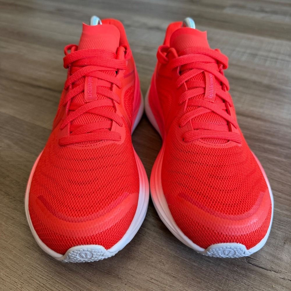 Lululemon Blissfeel 2 Running Shoes Womens 10 Solar Orange Flare LW9EPYS - Picture 2 of 10
